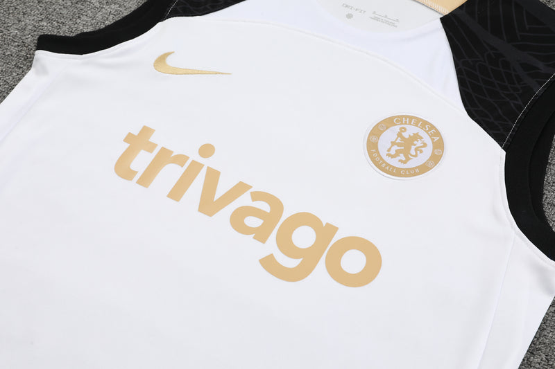 Kit Regata Chelsea Treino 23/24 - Branco
