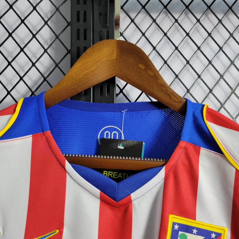 Camisa Atlético de Madrid Home 04/05  - Versão Retro