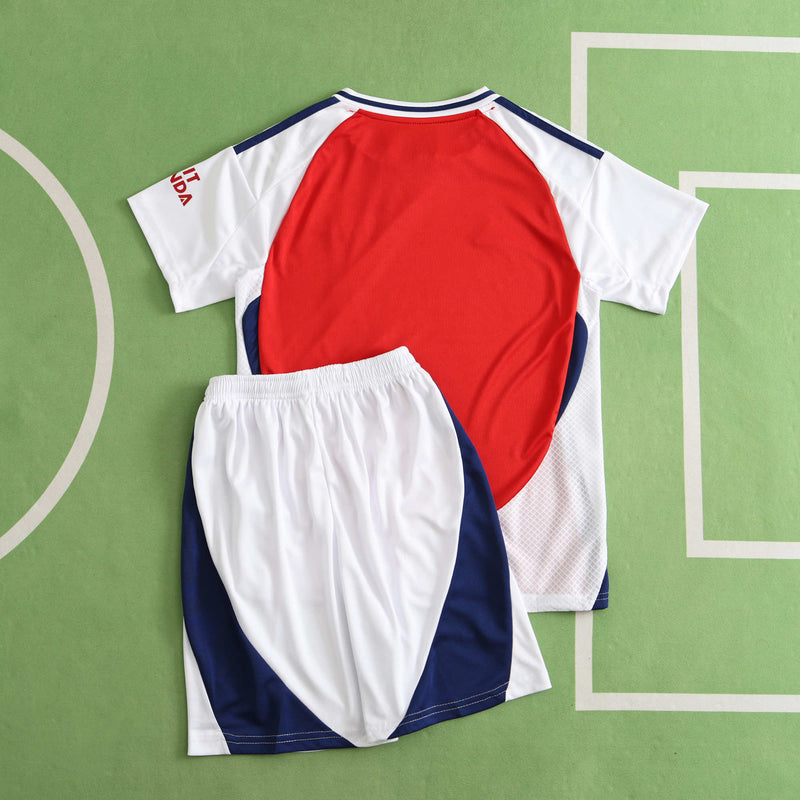 Kit Infantil Arsenal Home 24/25 - Lançamento