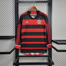 Camisa Flamengo Home 24/25 - Adidas Manga comprida - Lançamento