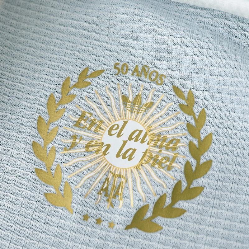 Camisa Argentina Home 50th 25/26 Copa América - Adidas Torcedor Masculina - Lançamento