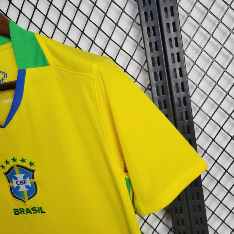 Camisa Brasil Home 25/26 - Nike Torcedor Masculina - Lançamento