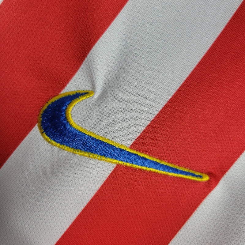 Camisa Atlético de Madrid Home 04/05  - Versão Retro