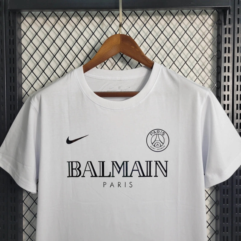 Camisa PSG All White "Reflective" 24/25 - Nike Torcedor Masculina - Lançamento