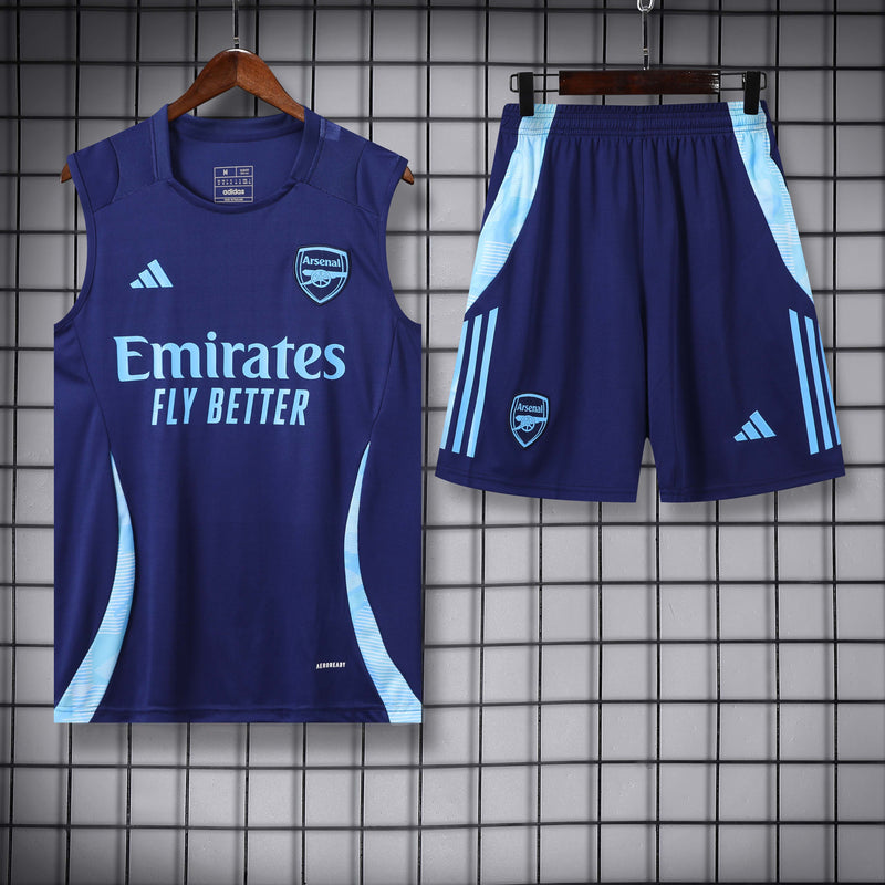 Kit Regata Arsenal Treino 24/25 - Lançamento