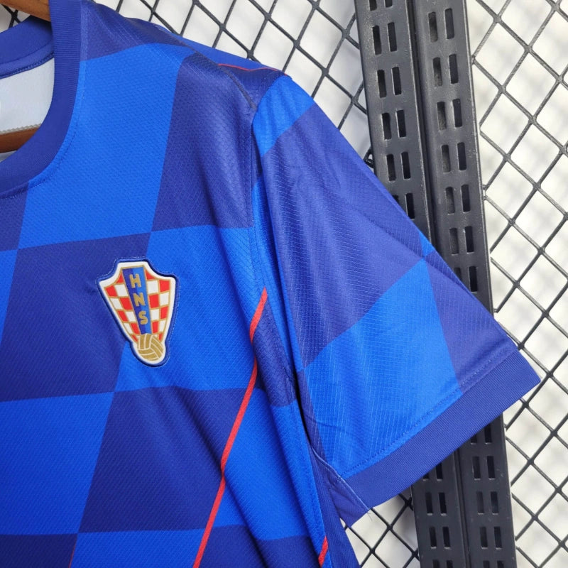 Camisa Croácia Away 24/25 Euro - Nike Torcedor Masculina - Lançamento