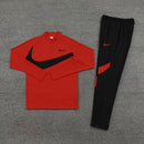 Conjunto de Treino Nike Dri-Fit Swoosh 24/25 - Vermelho - Lançamento