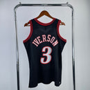 Regata NBA Philadelphia 76ers Black 97/98 - Iverson 3 - Mitchell & Ness