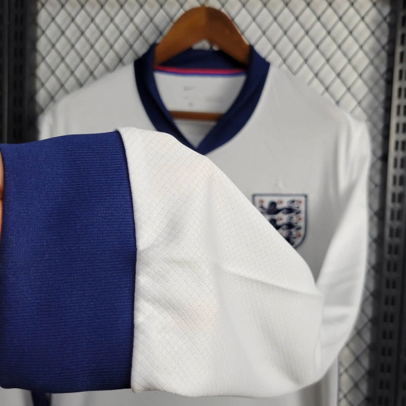 Camisa Inglaterra Home 24/25 - Nike Manga comprida - Lançamento
