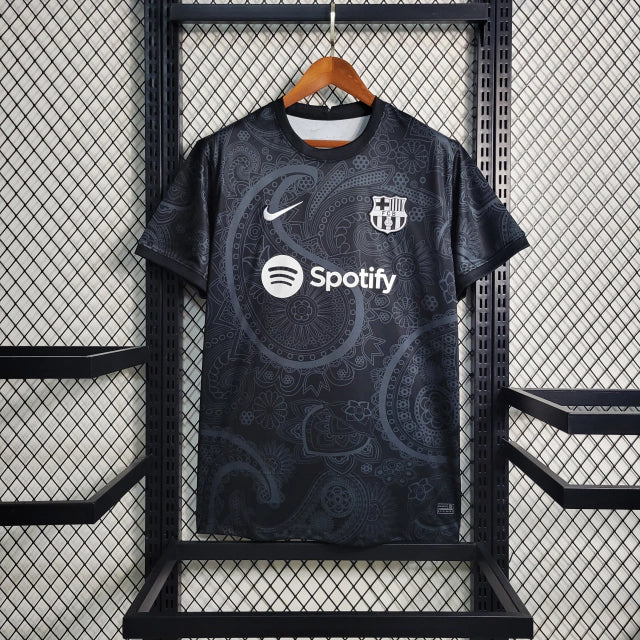 Camisa Barcelona All Black 23/24 - Nike Torcedor Masculina - Lançamento