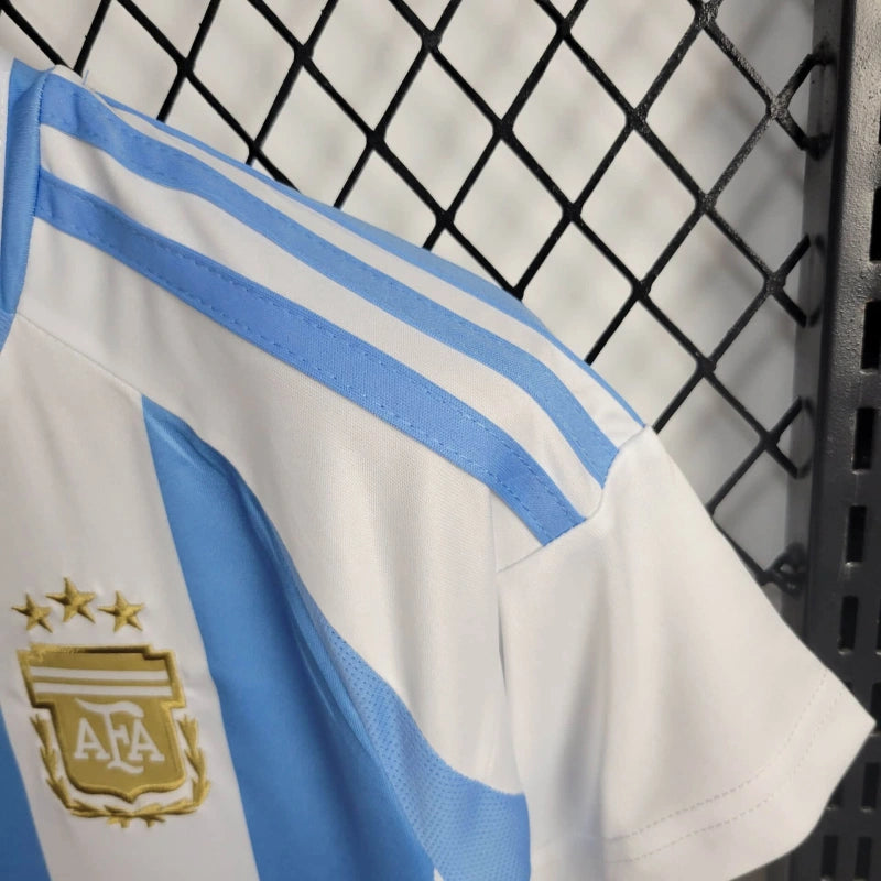 Kit Infantil Argentina Titular 24/25 - Lançamento