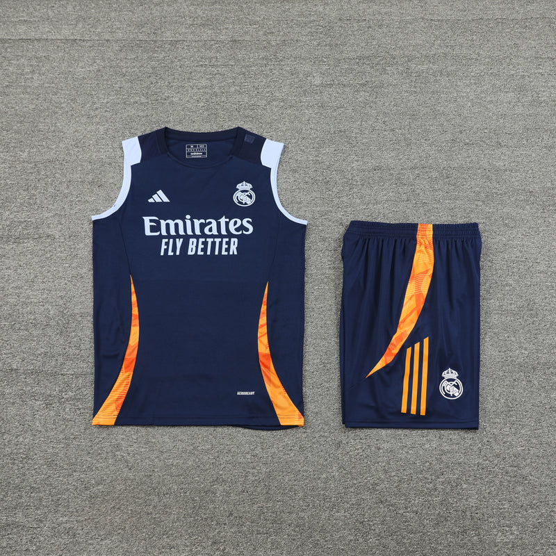 Kit Regata Real Madrid Treino 24/25 - Lançamento