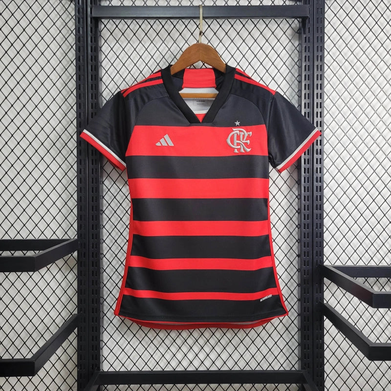 Camisa Flamengo Titular 24/25 - Feminina - Lançamento