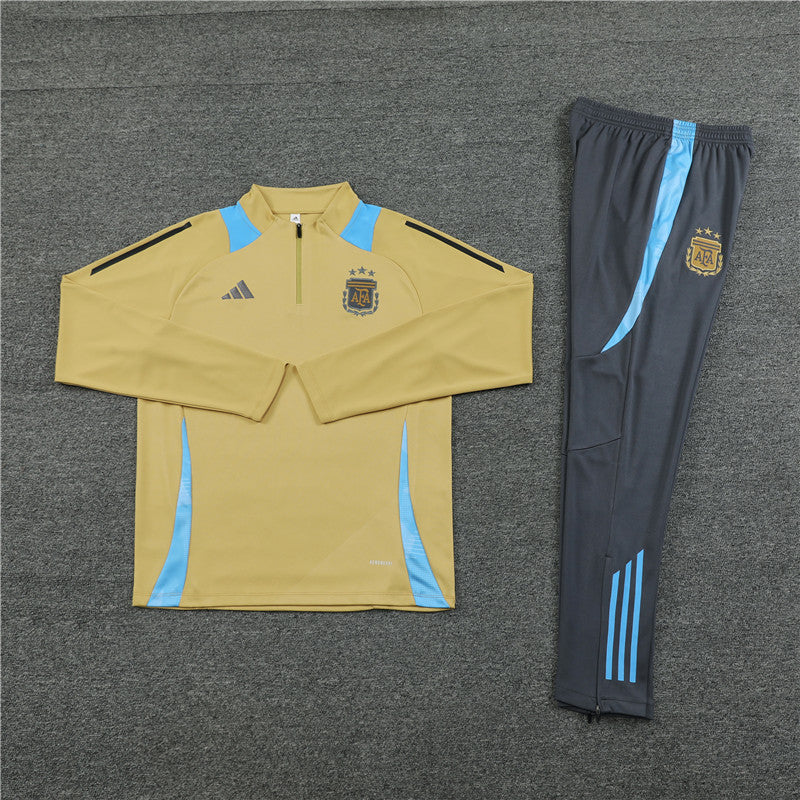 Conjunto de Treino Argentina 24/25 Adidas - Lançamento