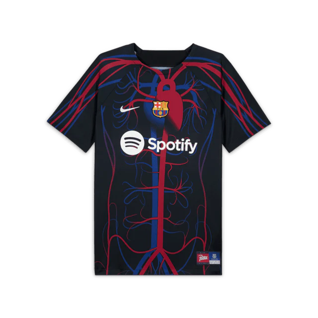 Camisa Barcelona x Patta 23/24 - Nike Torcedor Masculina