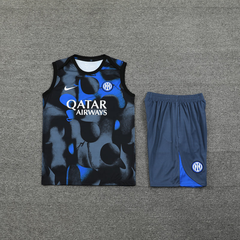 Kit Regata Inter de Milão Treino 24/25 - Lançamento
