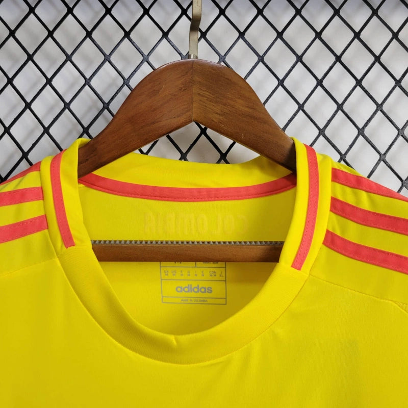 Camisa Colombia Home 24/25 Copa América - Adidas Feminina - Lançamento