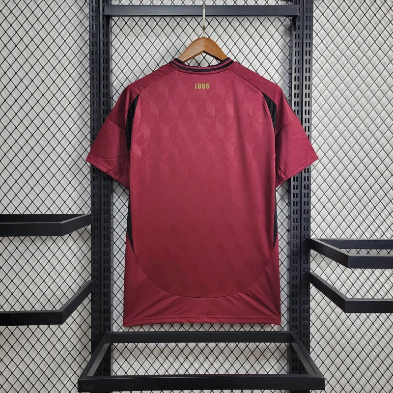 Camisa Bélgica Home 24/25 Euro - Adidas Torcedor Masculina - Lançamento