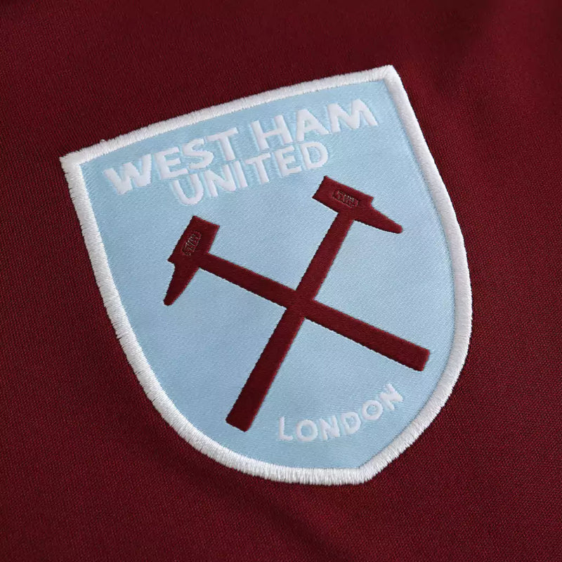 Camisa West Ham Home 24/25 - Umbro Torcedor Masculina - Lançamento