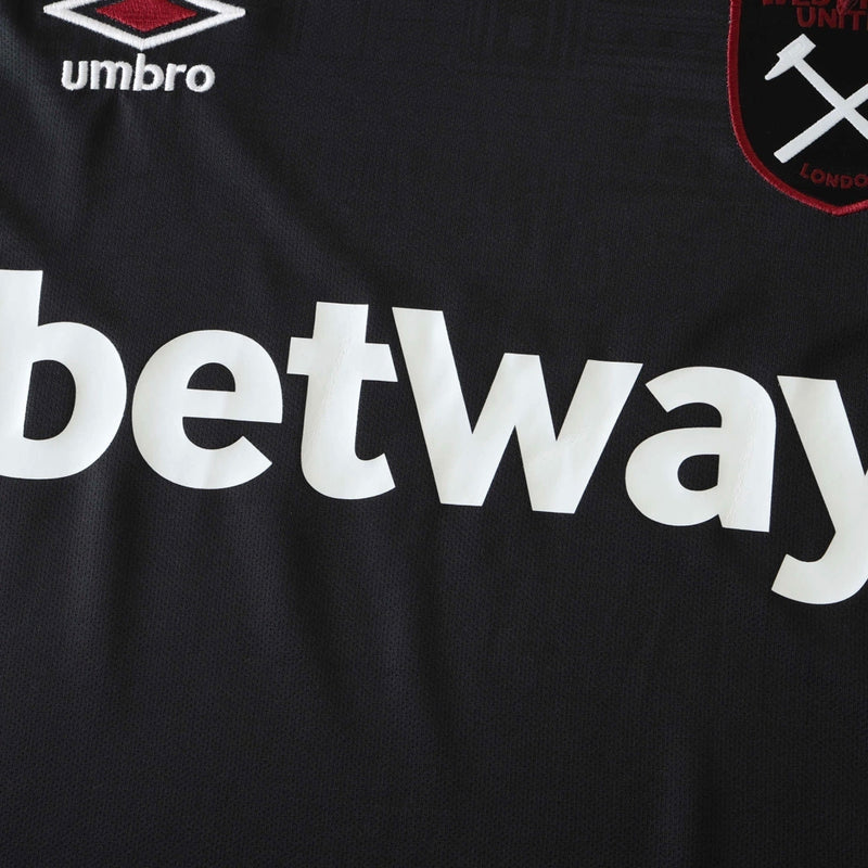 Camisa West Ham Away 24/25 - Umbro Torcedor Masculina - Lançamento