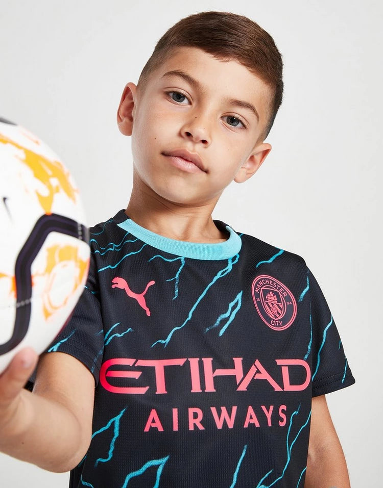 Kit Infantil Manchester City Third 23/24