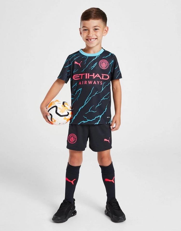 Kit Infantil Manchester City Third 23/24