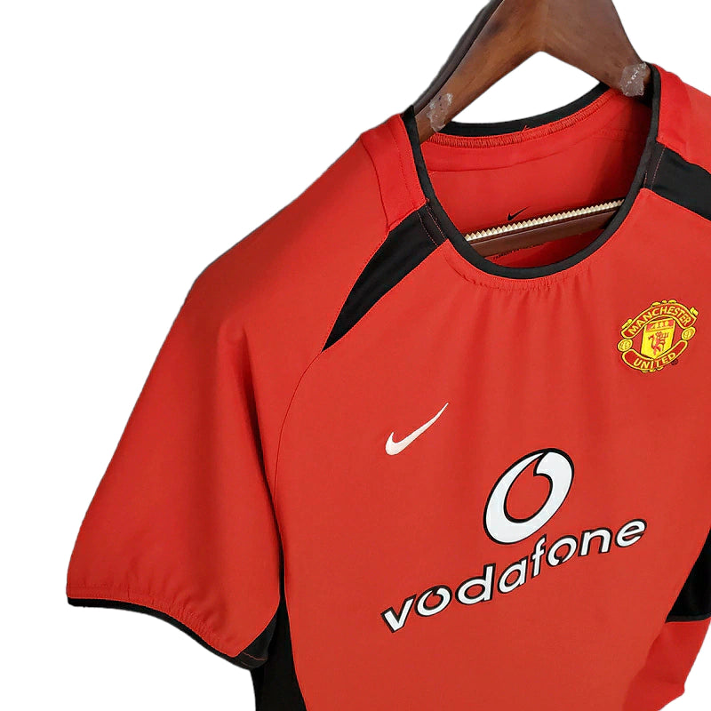 Camisa Manchester United Home 02/04 - Retro