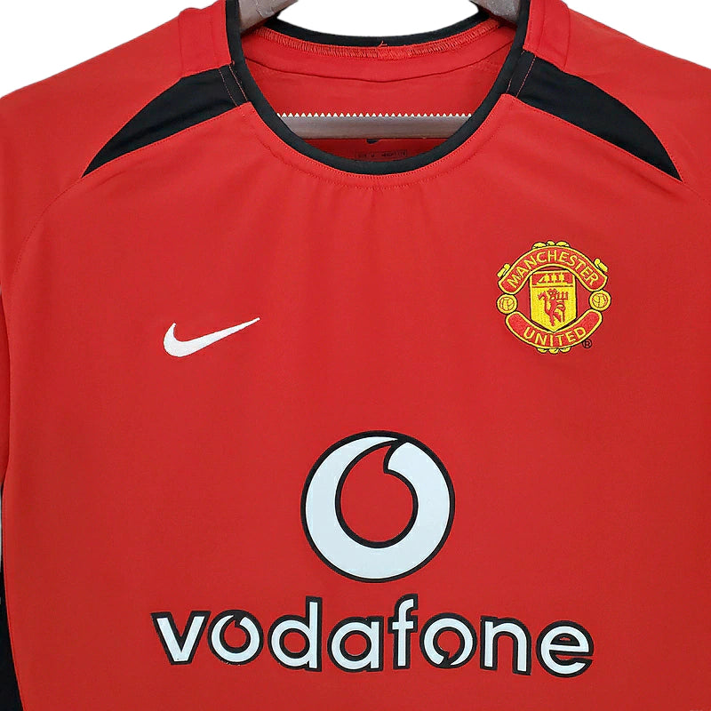Camisa Manchester United Home 02/04 - Retro
