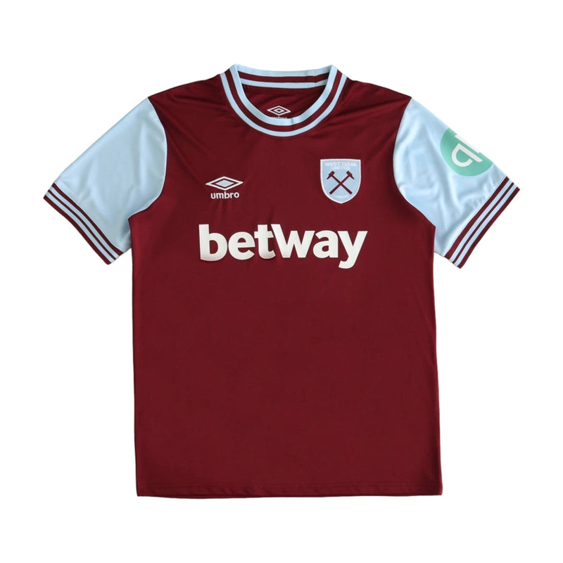 Camisa West Ham Home 24/25 - Umbro Torcedor Masculina - Lançamento