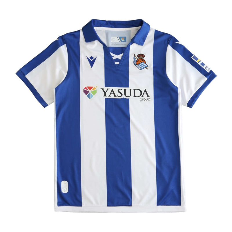 Camisa Real Sociedad Home 24/25 - Torcedor Masculina - Lançamento