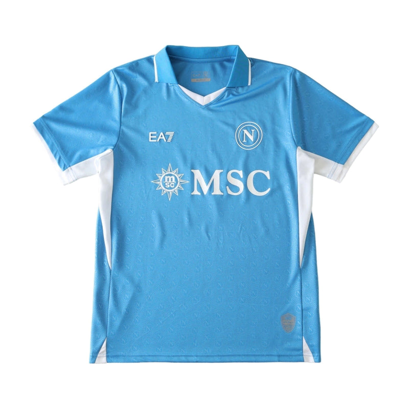 Camisa Napoli Home 24/25 - EA7 Torcedor Masculina - Lançamento