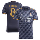 Camisa Real Madrid Away 23/24 - Kroos 8 - Torcedor Masculino