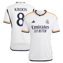 Camisa Real Madrid Home 23/24 - Kroos 8 - Torcedor Masculino