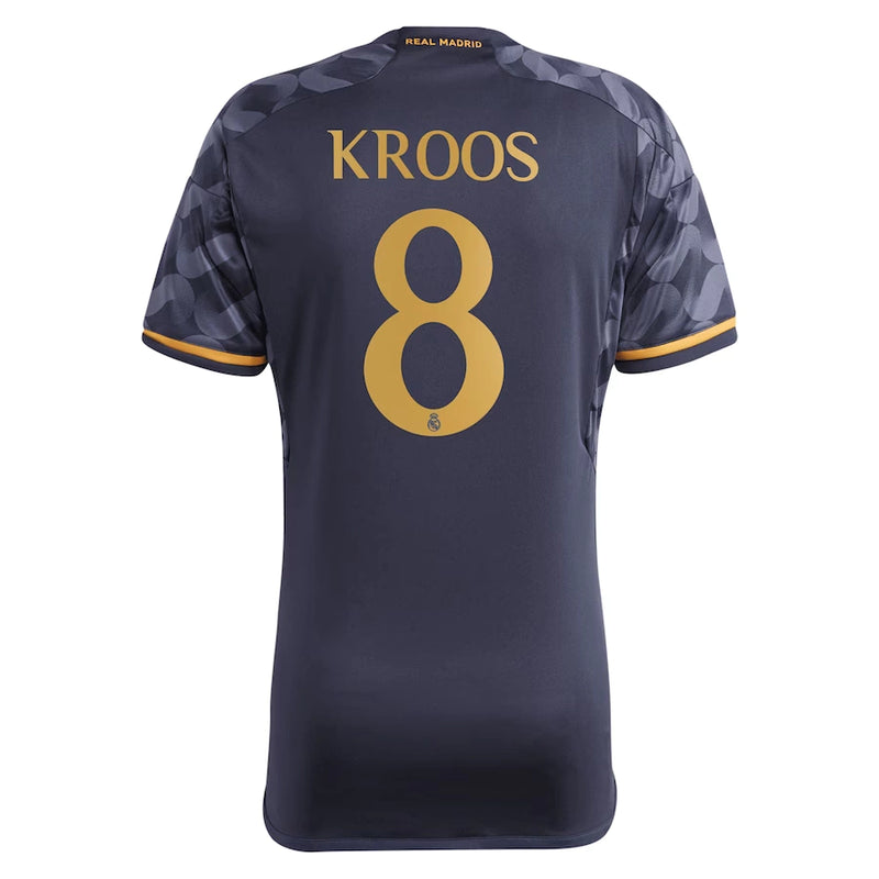 Camisa Real Madrid Away 23/24 - Kroos 8 - Torcedor Masculino
