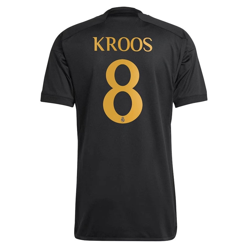 Camisa Real Madrid Third 23/24 - Kroos 8 - Torcedor Masculino
