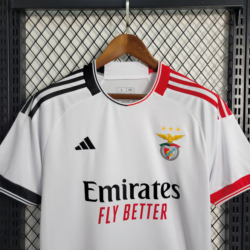 Camisa Benfica Away 23/24 - Adidas Torcedor Masculina - Lançamento