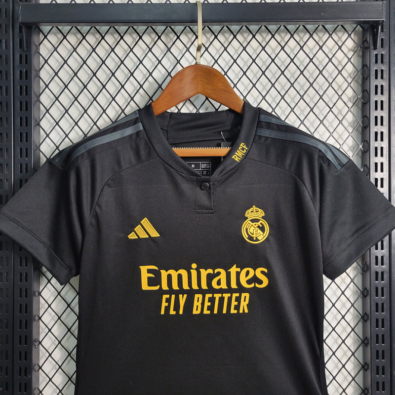 Camisa Real Madrid III 23/24 - Adidas Torcedor Feminina