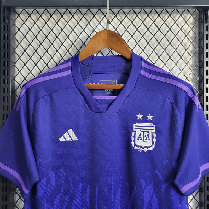 Camisa Argentina Away 23/24 - Adidas Torcedor Masculina