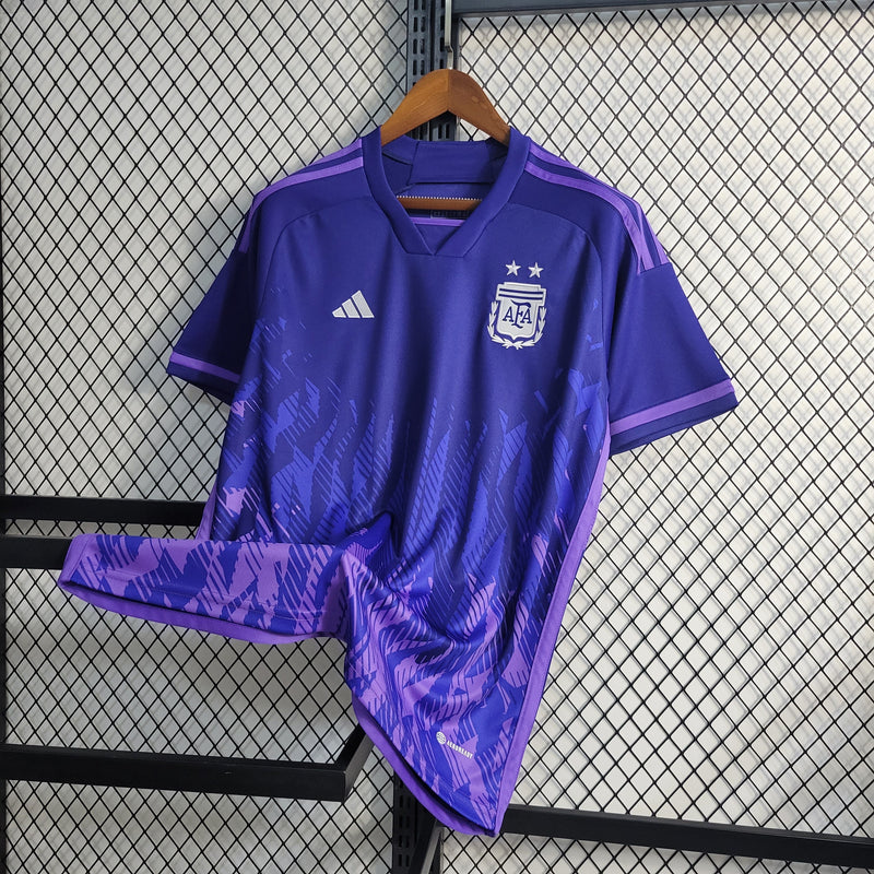 Camisa Argentina Away 23/24 - Adidas Torcedor Masculina