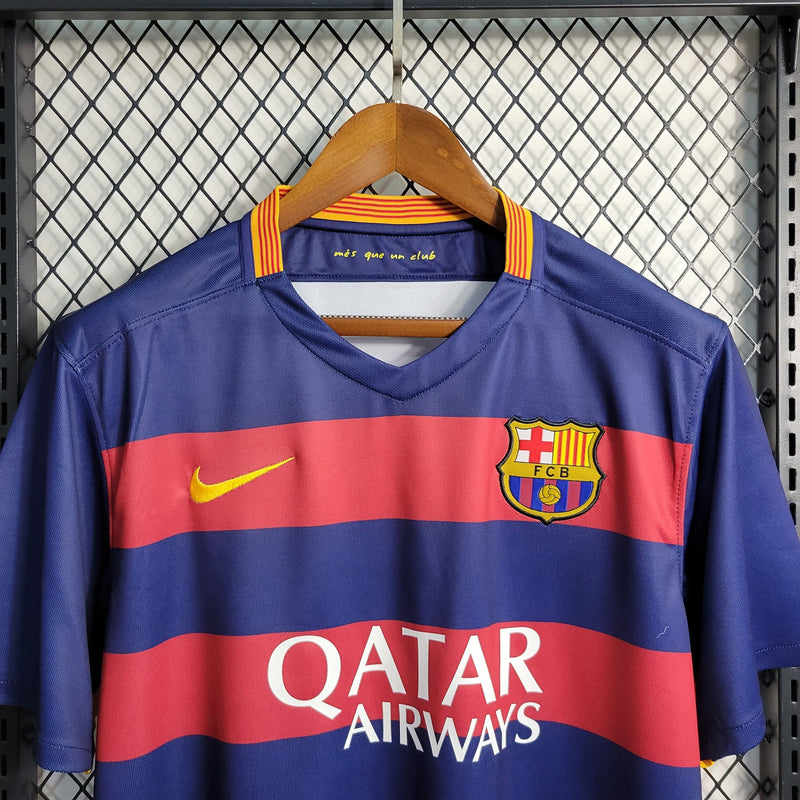 Camisa Barcelona Titular 15/16 - Versão Retrô